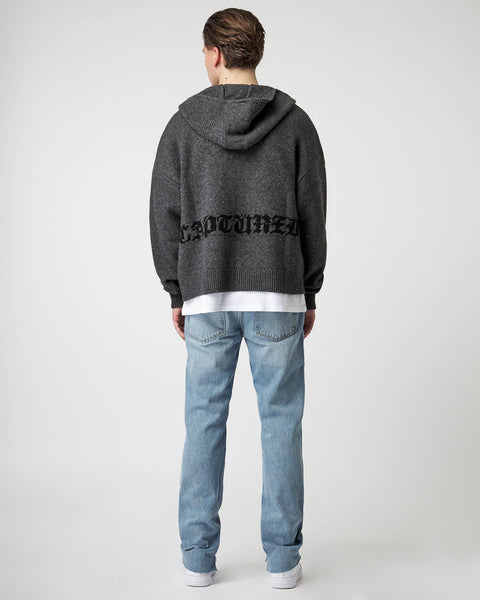 Captured Knit Zip Hoodie