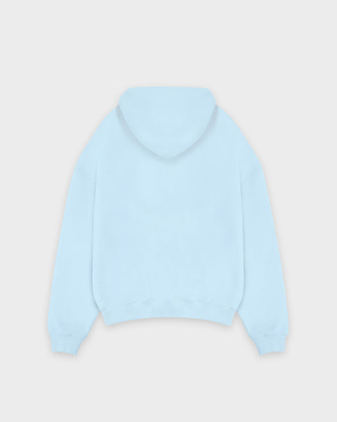 Heavy Babyblue Basic Hoodie